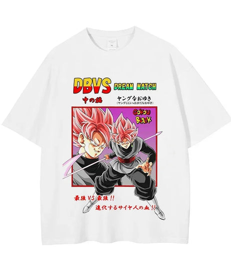 Dragon Ball Z Streetwear T-Shirt – Anime Graphic Cotton Tee