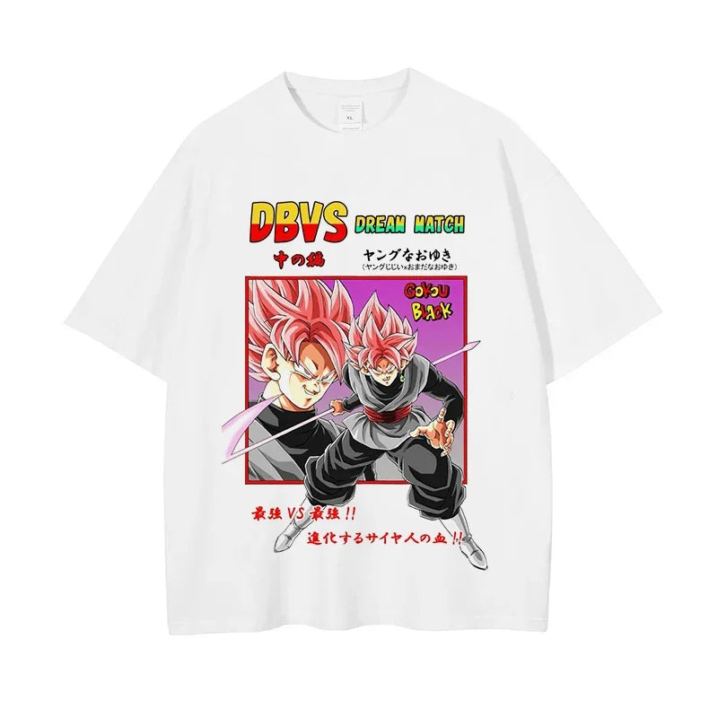 Dragon Ball Z Streetwear T-Shirt – Anime Graphic Cotton Tee