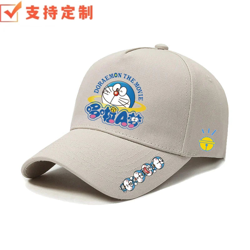 Doraemon & Tinker Bell Outdoor Cap – Breathable Anime Baseball Hat