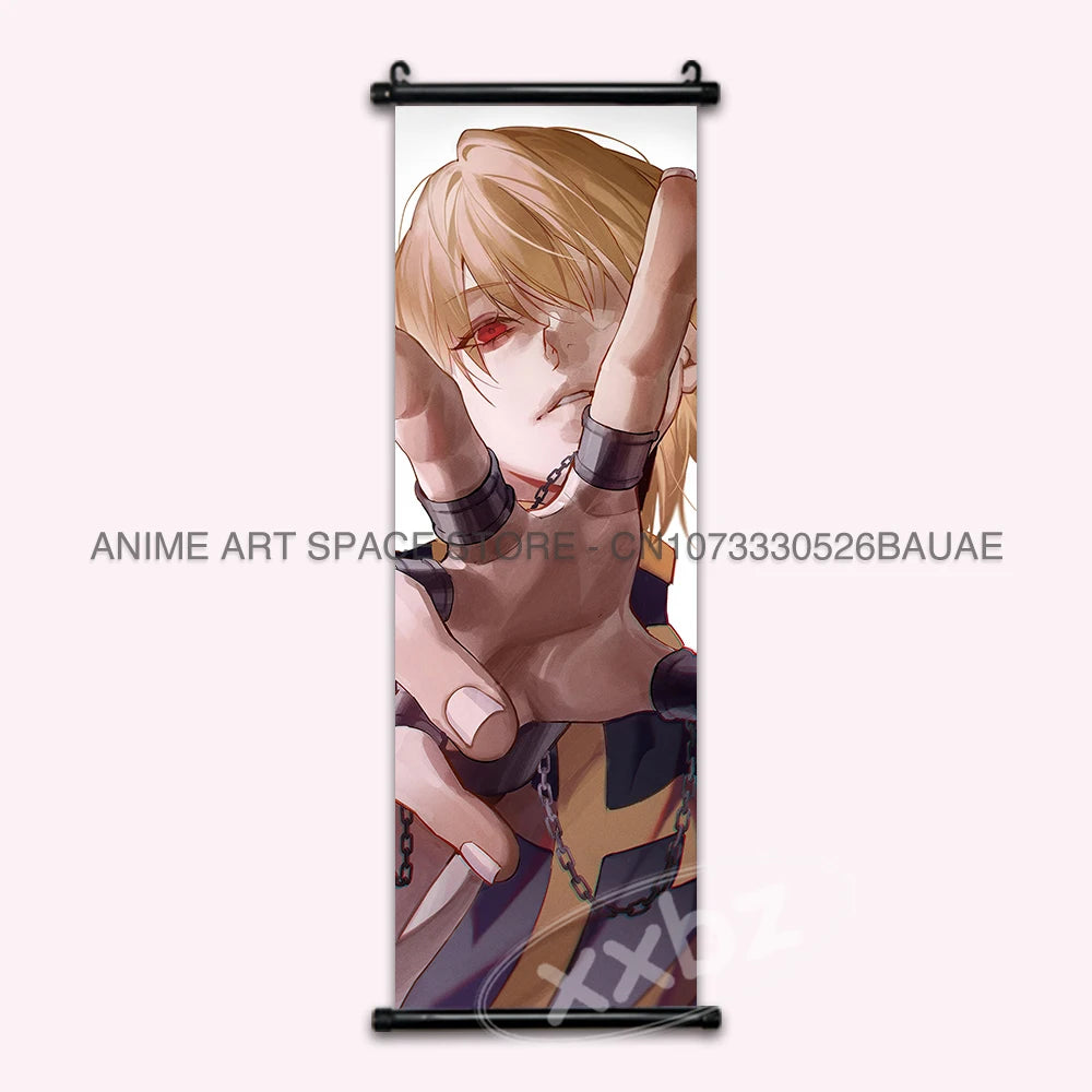 Hunter x Hunter Scroll Poster – Classic Anime Wall Art Canvas Decoration