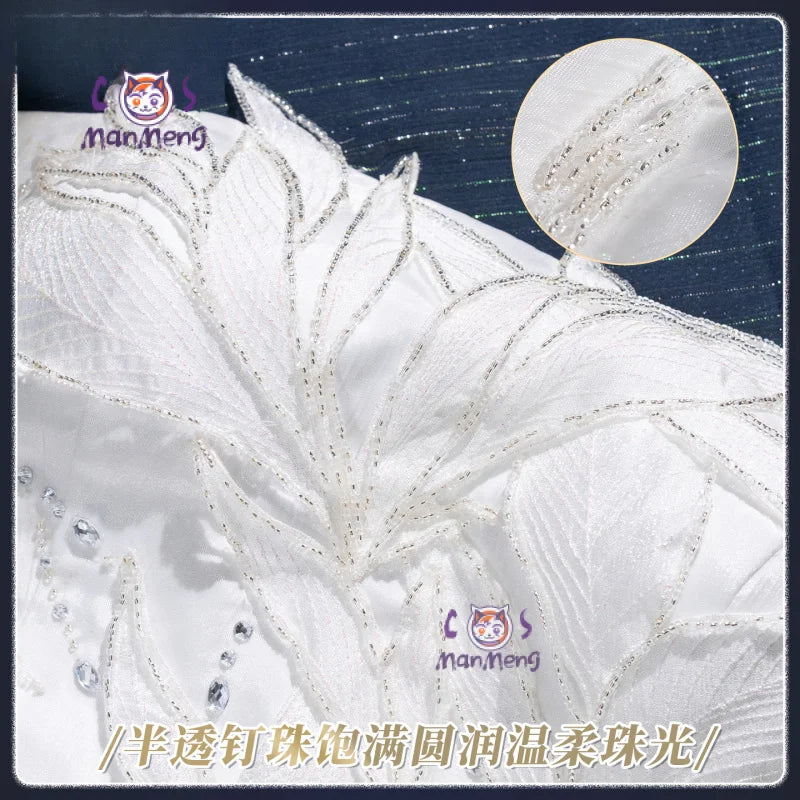 Game Love and Deepspace Heroine MC Xavier Anime Cosplay New Women wedding dress uniform Zayne Rafayel Sylus Halloween Party suit