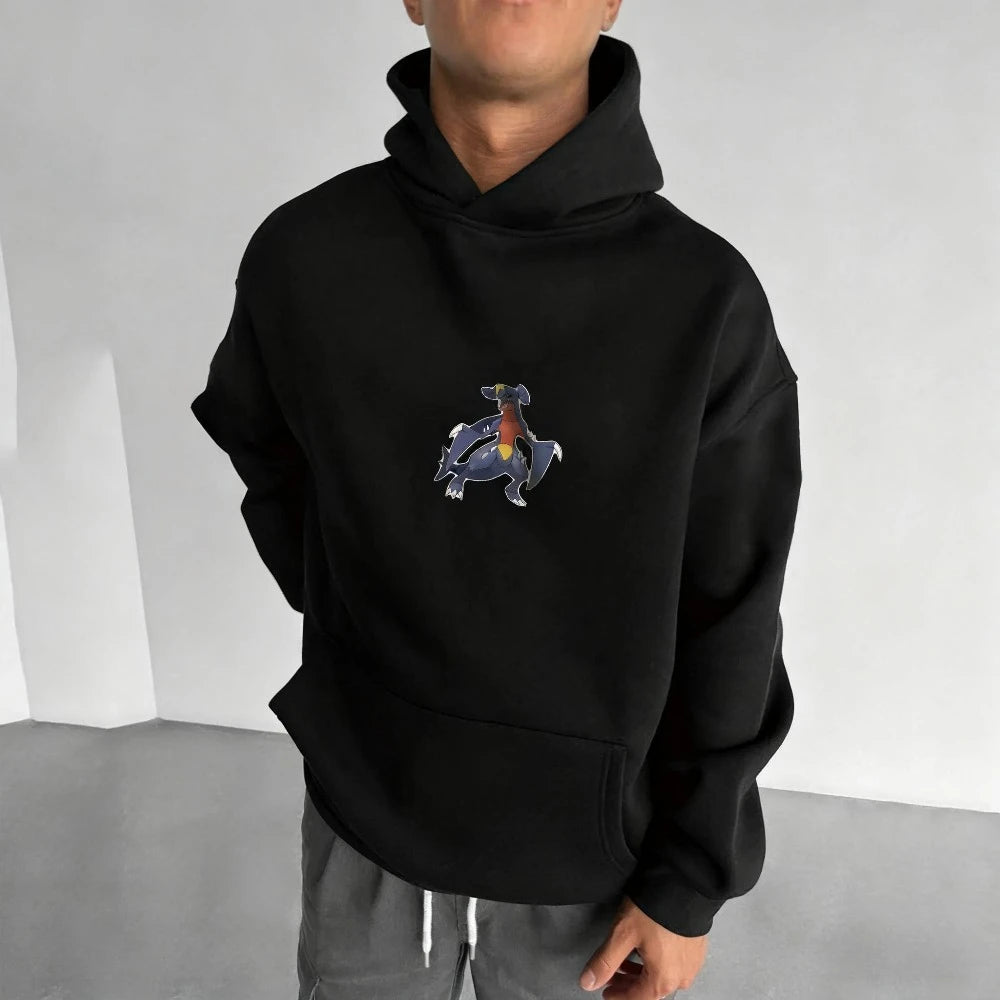 Pokémon Anime New Original Hoodie Autumn and Winter Men's and Women's Street Casual Loose American Hip Hop Sweater Top