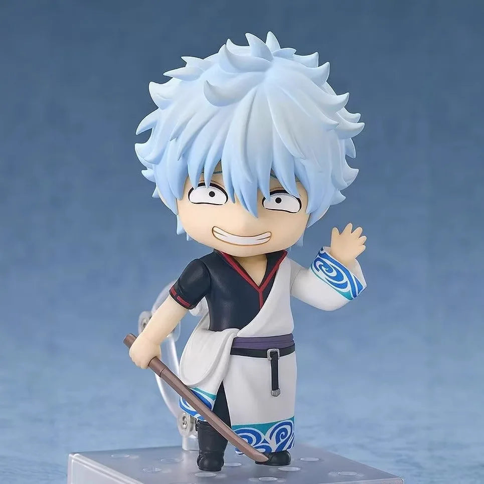 10cm Gintama Sakata Gintoki Action figure toys collection doll Christmas gift with box