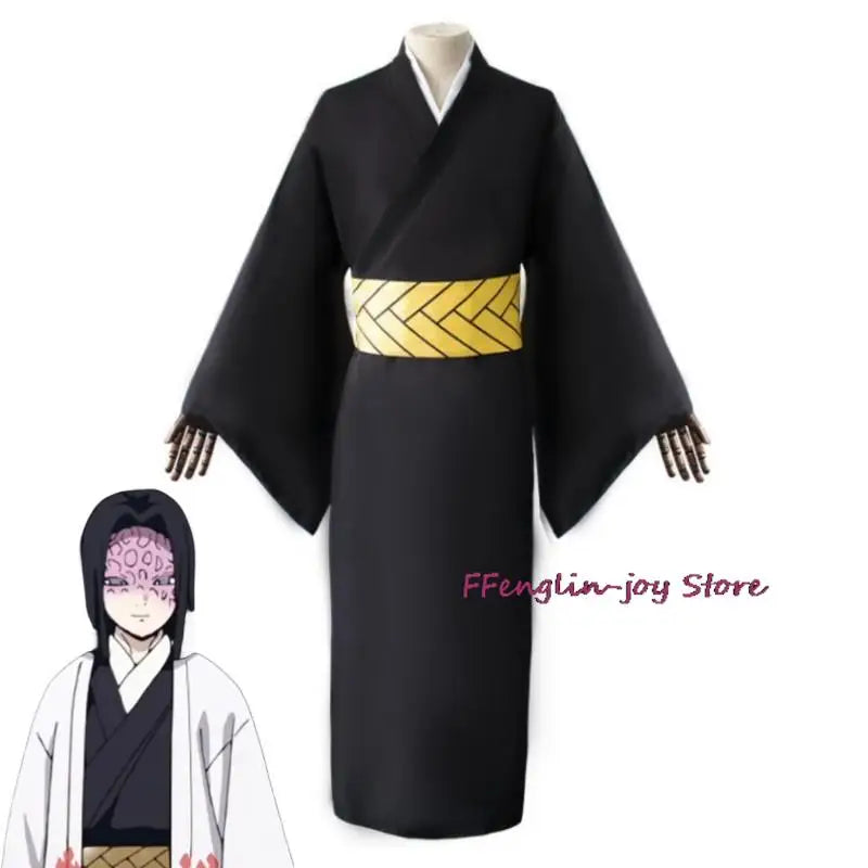 Anime Demon Slayer - Ubuyashiki Kagaya Cosplay Kimono Costume