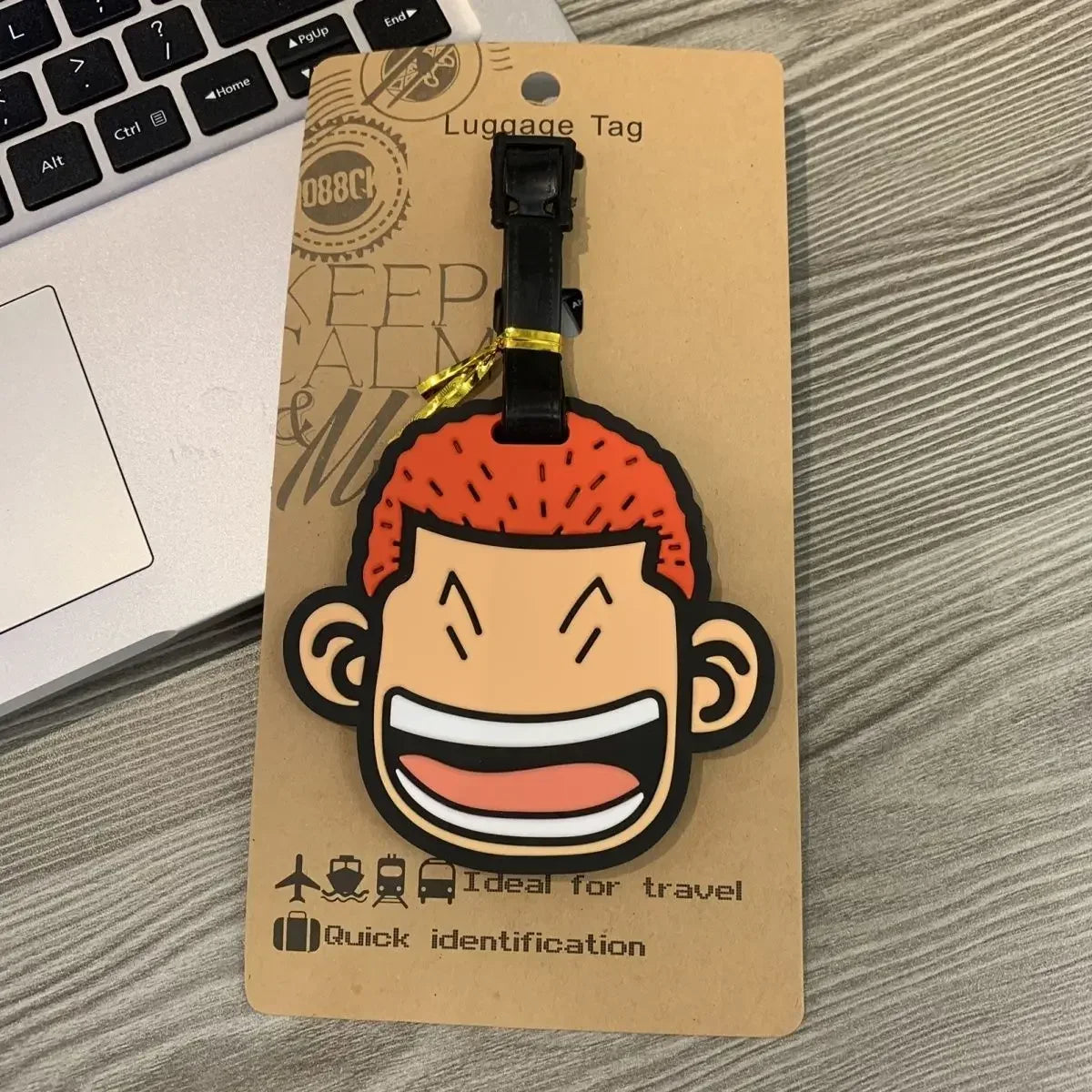 10cm anime cute slam dunk Rukawa Maple Sakuragi Mitsui silicone luggage tag travel checked bag charm diy Christmas gift