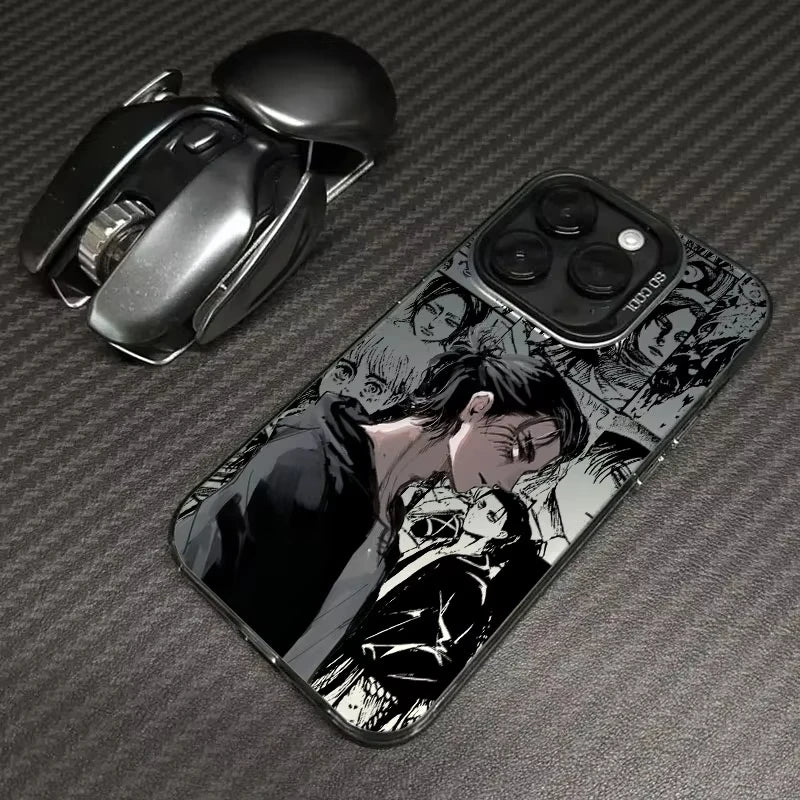 Hot Anime J-Jaegers M-Mikasas Phone Case For Samsung Galaxy A14 A15 5G S21 S22 S23 S24 5G FE Plus Ultra A25 A35 A52 A53 A54 A55