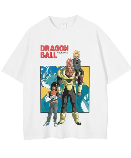 Dragon Ball Z Streetwear T-Shirt – Anime Graphic Cotton Tee