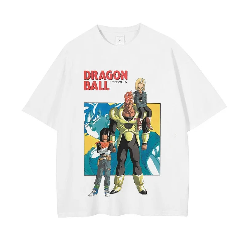 Dragon Ball Z Streetwear T-Shirt – Anime Graphic Cotton Tee