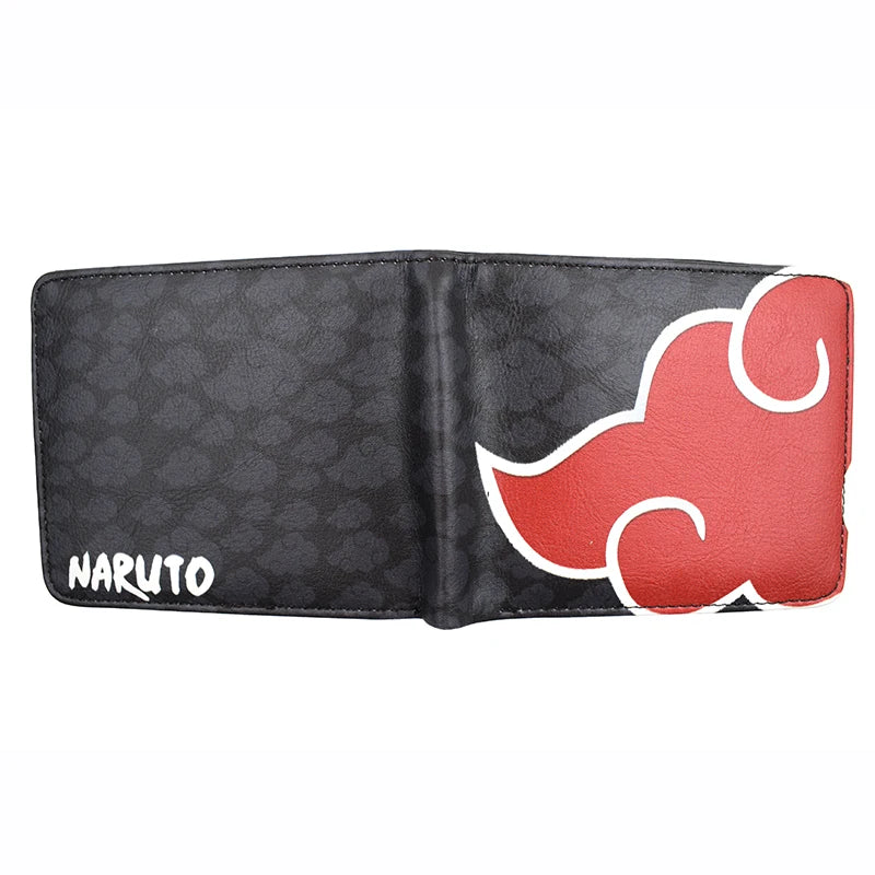 KAYOU Naruto PU Leather Wallet Hidden Leaf Village Printing Wallets
