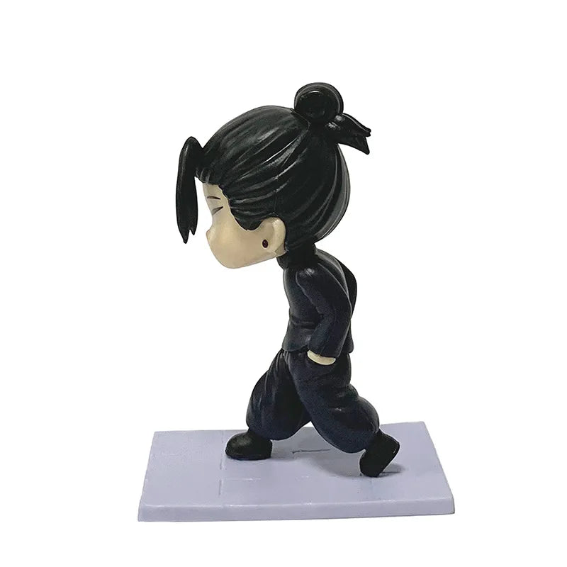 Jujutsu Kaisen Q Edition Sunglasses Gojo Wu Xia You Jie Street Slipper Standing Posture Handheld Car Ornament Decoration