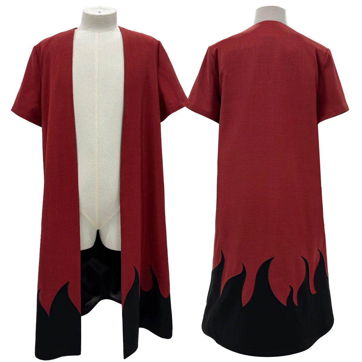 Naruto Uzumaki Cosplay Cloak – Unisex Anime Haori for Halloween & Conventions