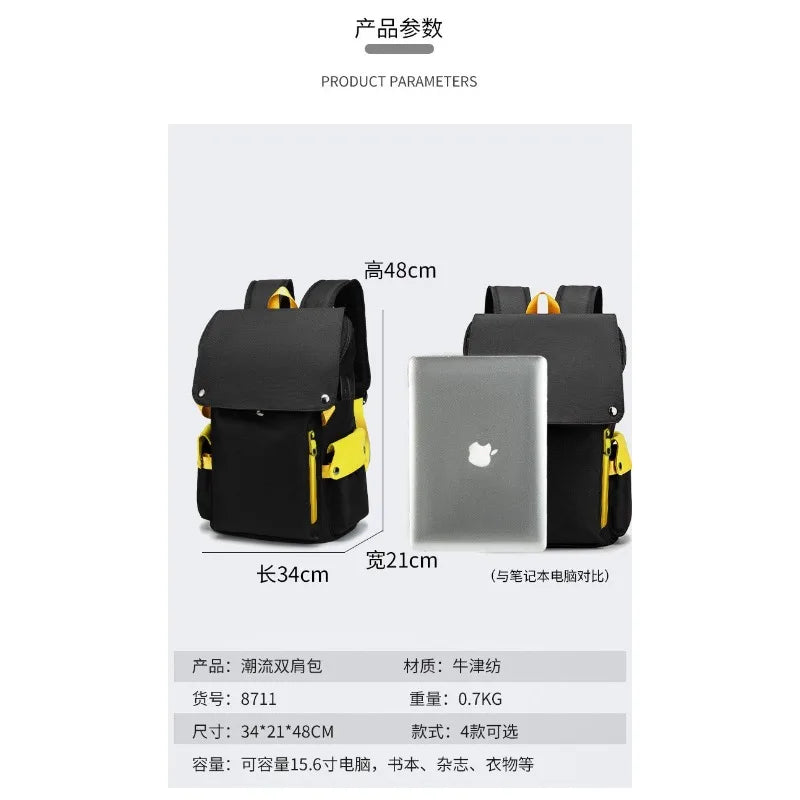 Jujutsu Kaisen Anime Backpack Student School Shoulder Bag Business Multifunctional Large Capacity Computer Bag Travel Backpack
