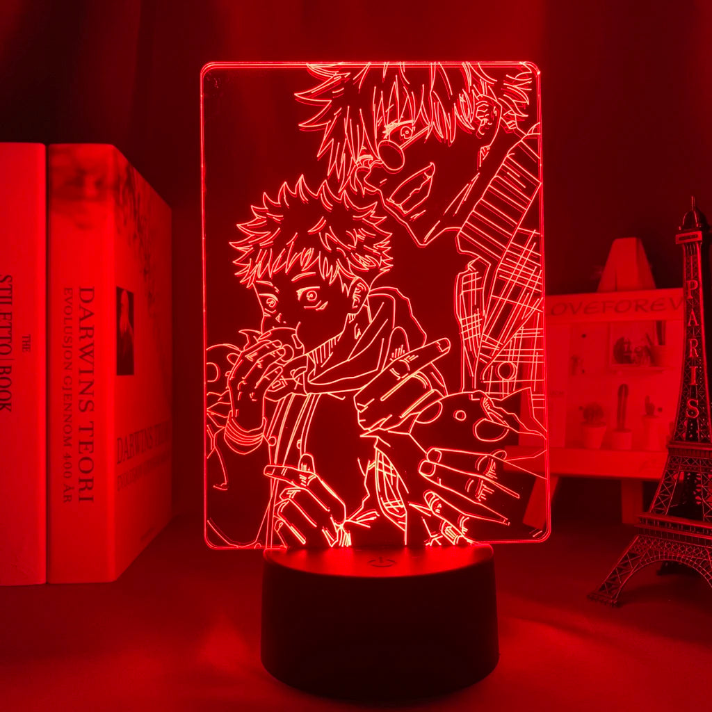 Anime Lamp Satoru Gojo Jujutsu Kaisen Led Night Light for Birthday Gift Jujutsu Kaisen Nightlight Satoru Gojo Lamp Drop Shipping