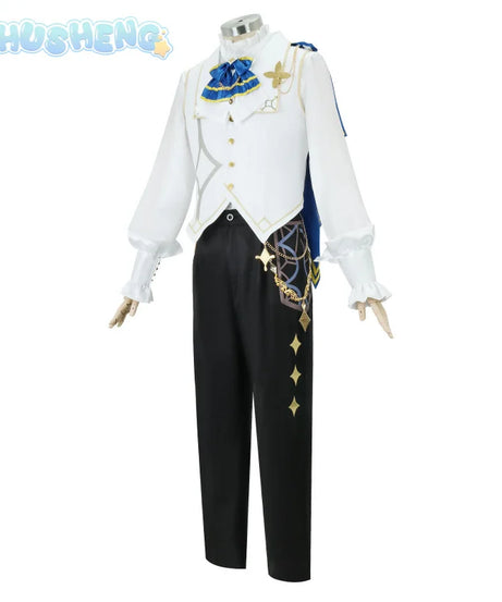 Genshin Impact Cosplay Albedo symphony concert Costume Wig shawl shirt accessories handsome  Halloween Christmas Uniform