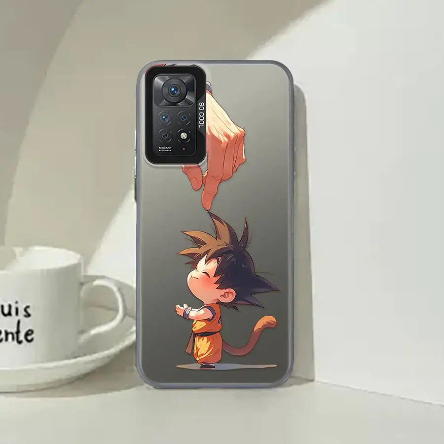Cute Son-Gokus Case for Xiaomi Redmi 12C A3x 14C A4 13C A1 A3 A2 Plus 13 12 Shell