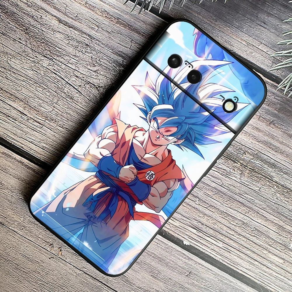Dragon Ball Z Shockproof Case – Goku Edition for Google Pixel 4–9 Series