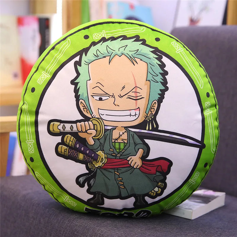Cute One Piece Monkey D. Luffy Nami Roronoa Zoro Usopp Sanji Plush Doll Pillow Decoration Birthday