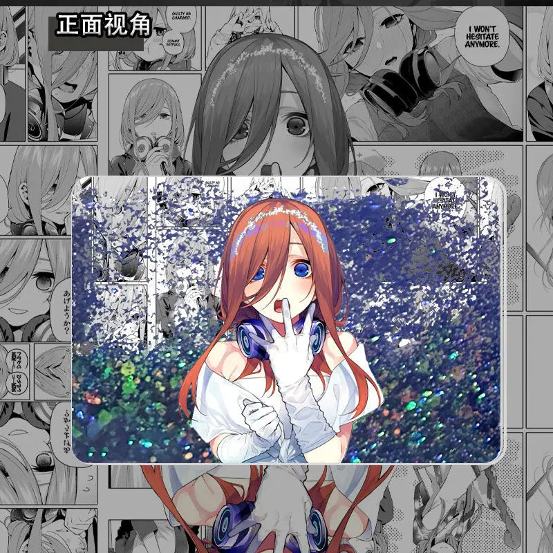 The Quintessential Quintuplets Nakano Miku Quicksand Mahjong Acrylic Brick Hanging Stand Holiday Gifts