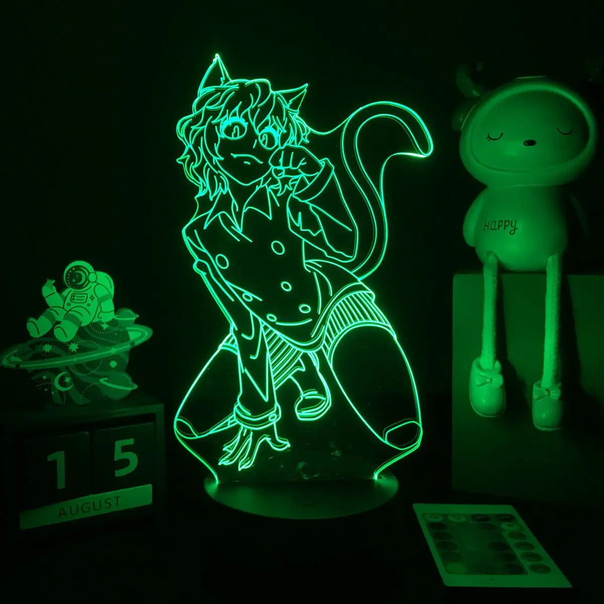 HUNTER Night Light Anime Peripherals Personality Creativity Killua Sissoe Table Lamp Desktop Decoration Bedroom holiday gift