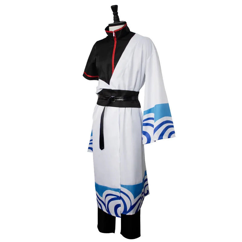 Anime Gintama Cosplay Costume Sakata Gintoki Kimono Cosplay Japanese Animation Suits Hallween For Men Women Gifts