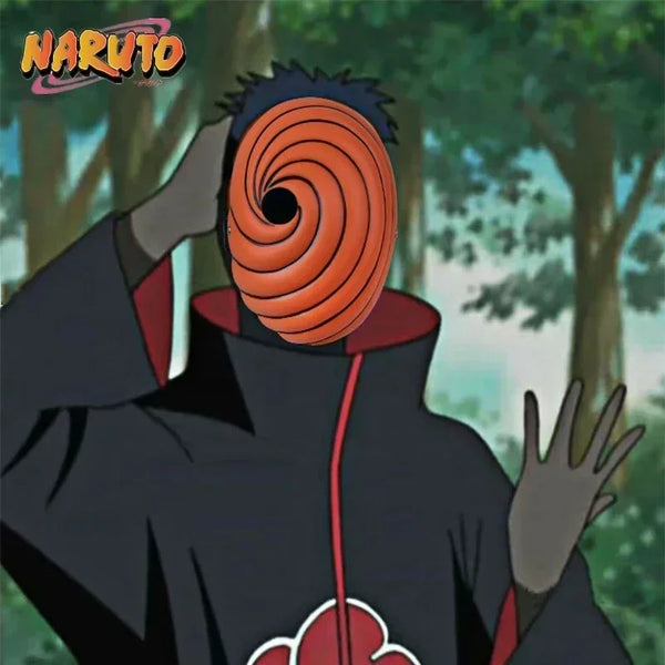 Naruto Uchiha Obito & Madara Masquerade Full-Face Resin Mask – Cosplay Prop