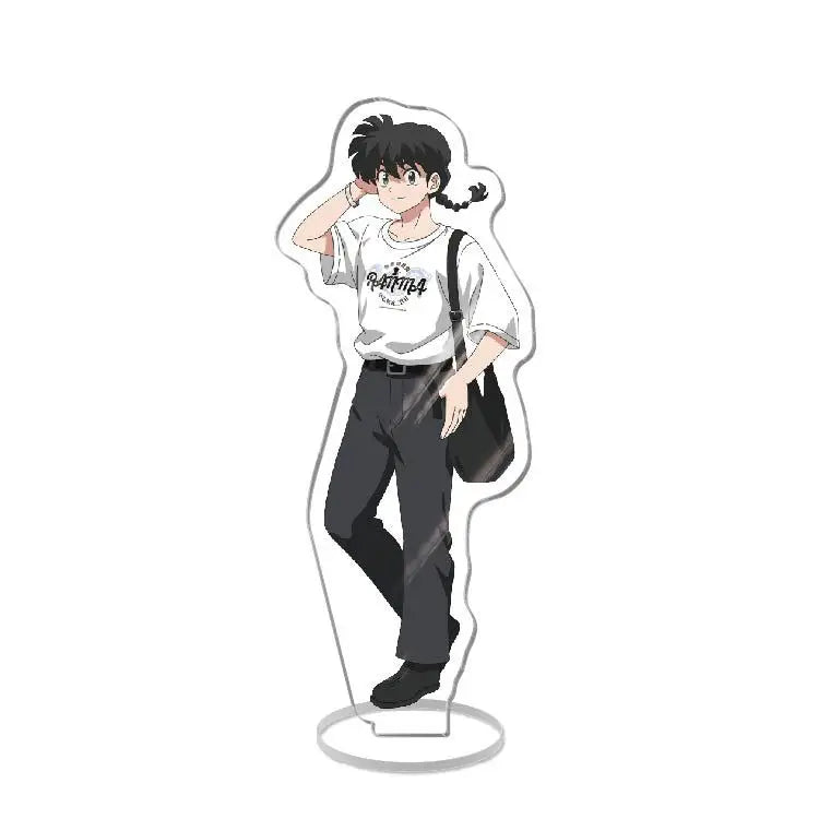 Anime Ranma 1/2 Nibun No Ichi Acrylic Stand Model Plate Decoration Desk Figure Display Friends Girls Gift Cartoon New Product