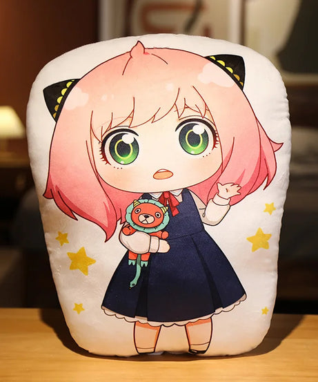 Hot Sales SPY×FAMILY  Anime Pillow Doll Kawaii Anya Yor Loid 30cm Toy Children Pillow Backpack Pendant Accessories
