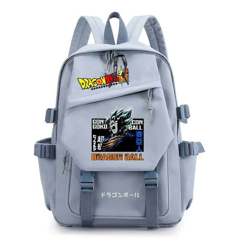Dragon Ball animation peripheral creative cool personality Goku backpack student large capacity school bag school