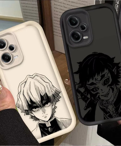 Anime A-Agatsuma Z-Zenitsu Phone Case For Redmi Note 13 12 Pro Plus 5G 13 12 Pro 4G 5G 11 10 Pro 12S 11S 10S Redmi 13C 12 Cover