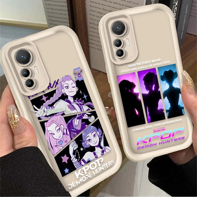 D-demon H-Hunters K-Kpop Case For Xiaomi Poco X7 X6 X5 X3 NFC F7 F6 F5 F3 M7 M6 Pro 4G 5G Mi 12 11 Lite NE 5G 12T 11T 14T Pro