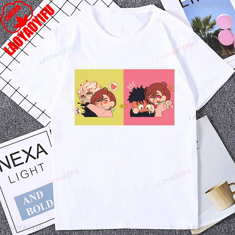 Dandadan Anime Graphic T-Shirt – Japanese Streetwear Unisex Cotton
