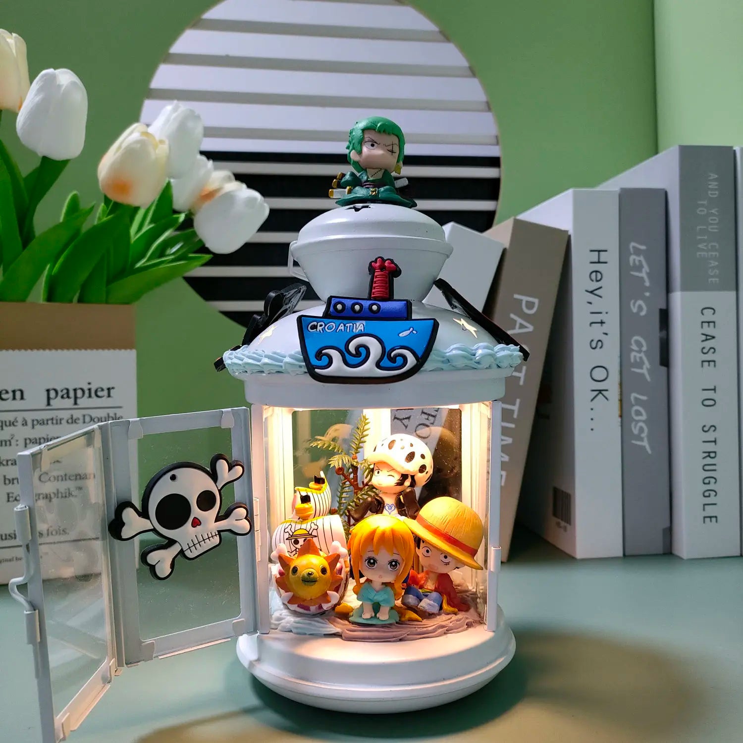 Luffy One Piece DIY Desk Lamp – Anime Night Light