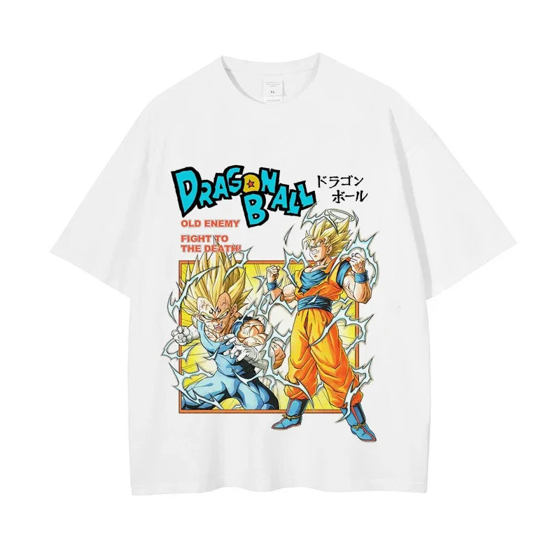 Dragon Ball Z Streetwear T-Shirt – Anime Graphic Cotton Tee