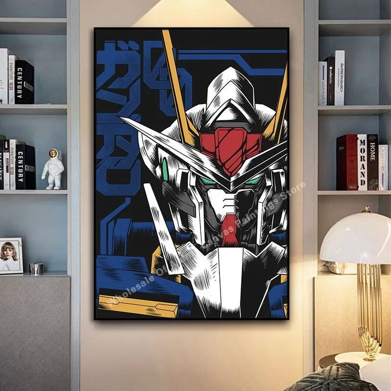Gundam Mech Esports Room Decorative Poster