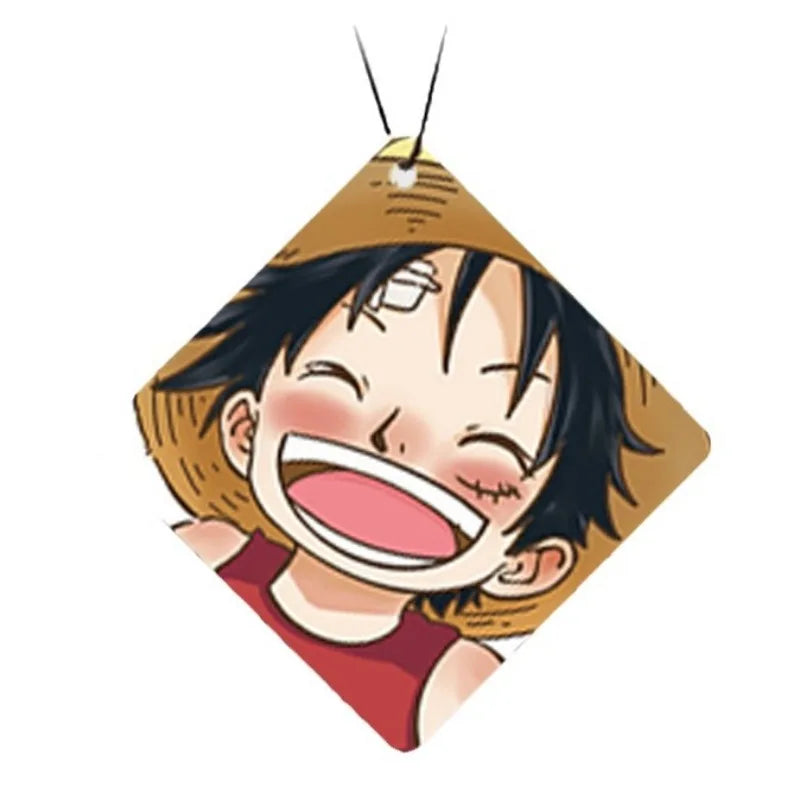 One Piece Car Mounted Fragrance Patch Decoration Car Accessories Anime Luff Tony Tony Chopper Roronoa Zoro Car Interior