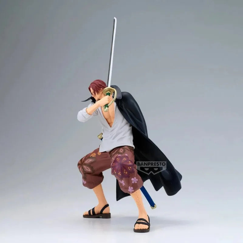 Banpresto One Piece Shanks Figure – Original BANDAI PVC 22cm Collectible Model
