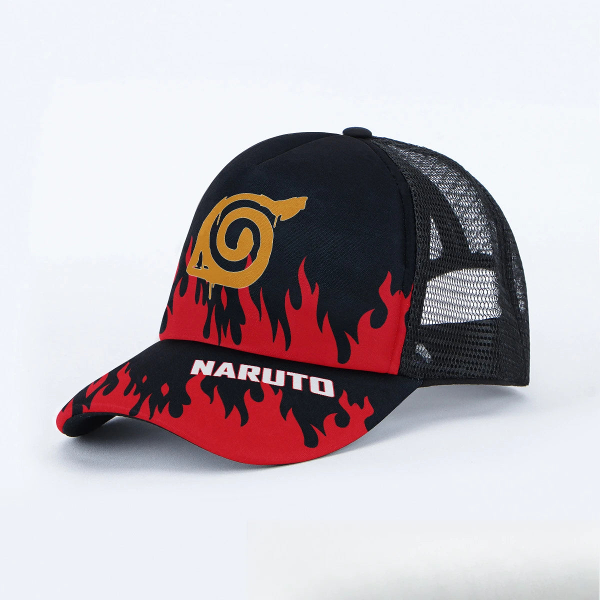 Anime Naruto Shippuden Baseball Cap Summer Beach Sun Hat Uchiha Itachi Sharingan Eye Cosplay Adjustable Sport Cap
