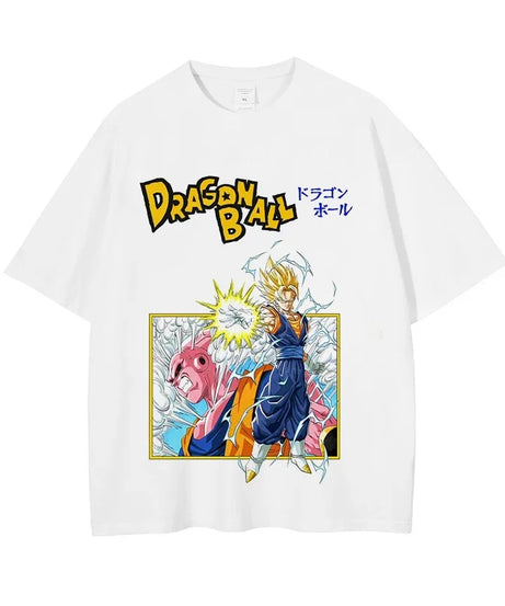 Dragon Ball Z Streetwear T-Shirt – Anime Graphic Cotton Tee