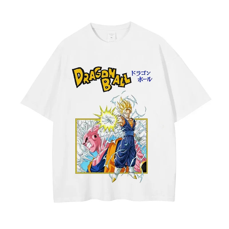 Dragon Ball Z Streetwear T-Shirt – Anime Graphic Cotton Tee