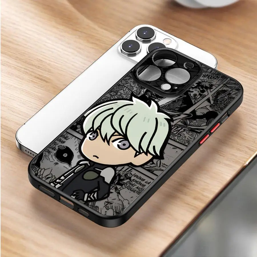 Kaiju No. 8 Anime Phone Case – Soft Cover for iPhone 7–16 Pro Max & SE