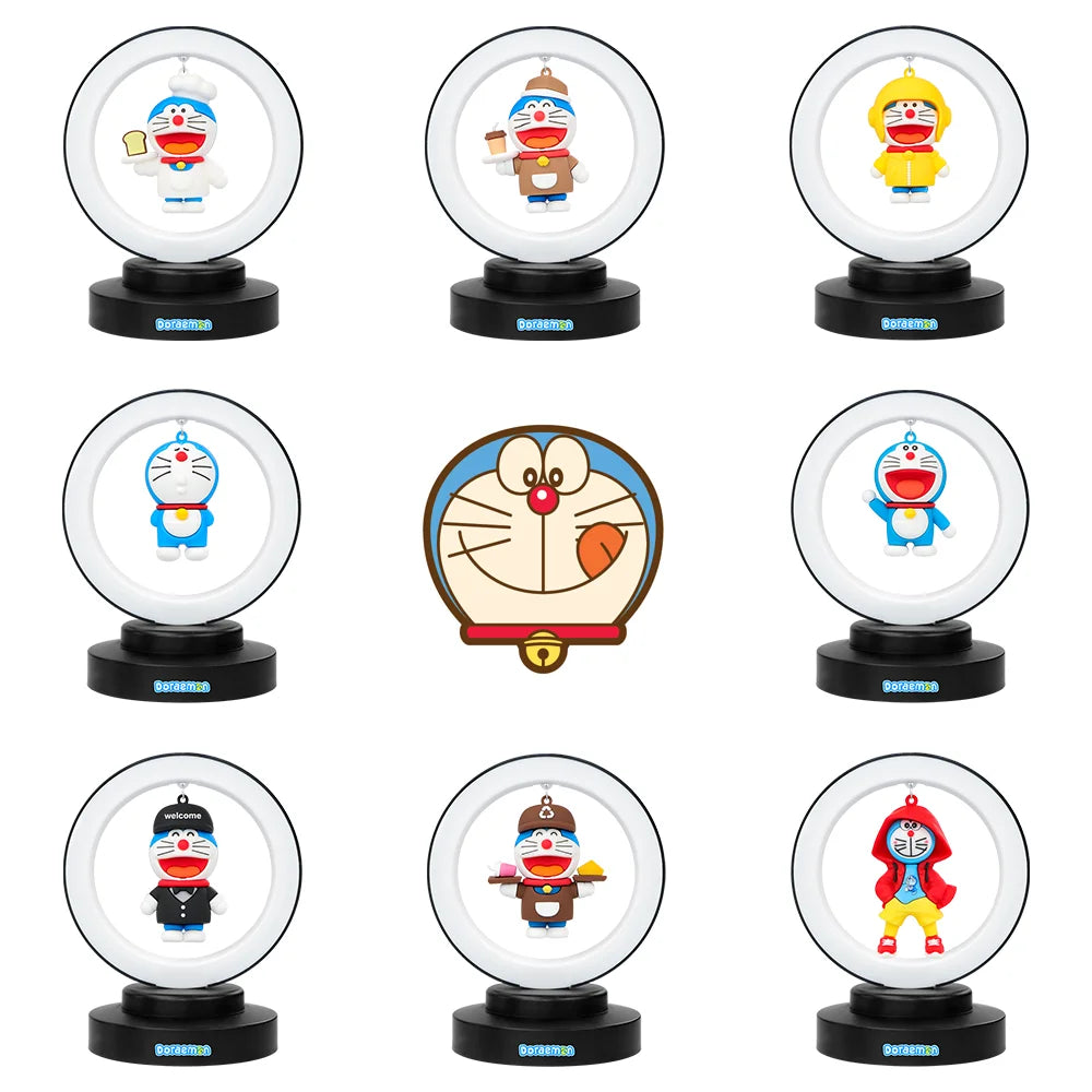 Doraemon LED Night Light – RGB Color Lamp for Kids' Bedroom & Gifts