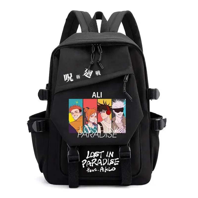 Jujutsu Battle School Bag, Knotweed Yuhito, Fushiguro, Anime, Japanese Personality, Student, Backpack, Holiday Gift
