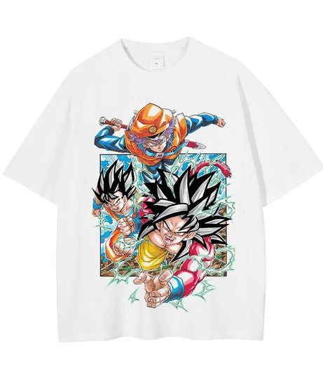 Dragon Ball Z Streetwear T-Shirt – Anime Graphic Cotton Tee