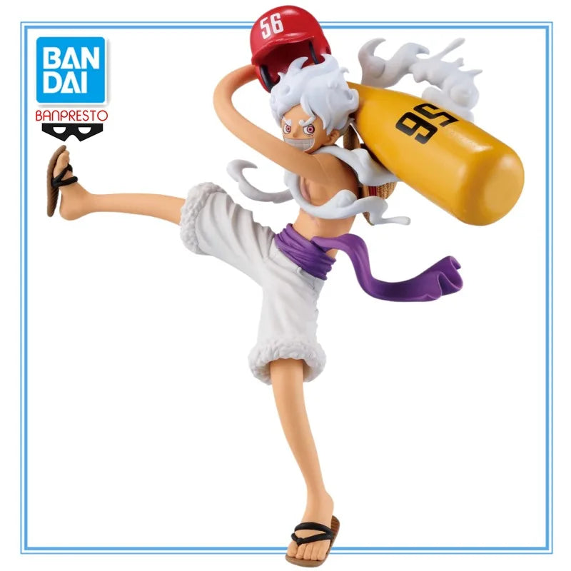 One Piece BRC Monkey D. Luffy Gear 5 II Baseball Battle Record Collection Anime Figure PVC Model Toys