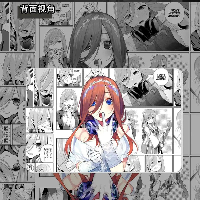 The Quintessential Quintuplets Nakano Miku Quicksand Mahjong Acrylic Brick Hanging Stand Holiday Gifts