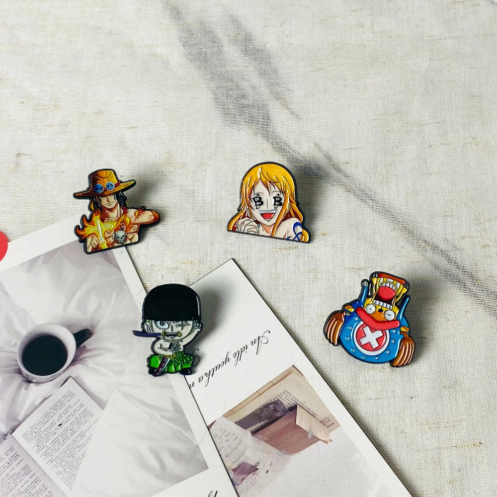 Anime Fashion Jewelry Pins for backpacks Lapel Enamel Pins Clothing Accessories and Brooches for Woman Bags Badge Friend Gifts