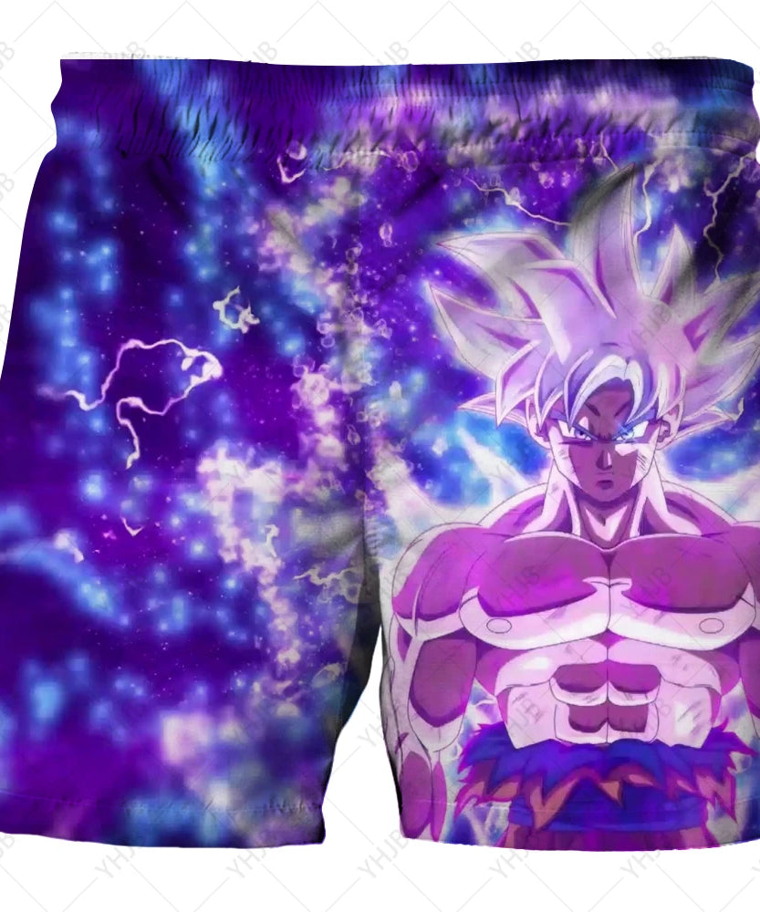 Dragon Ball Z Quick-Dry Swim Shorts – Cool Summer Beachwear