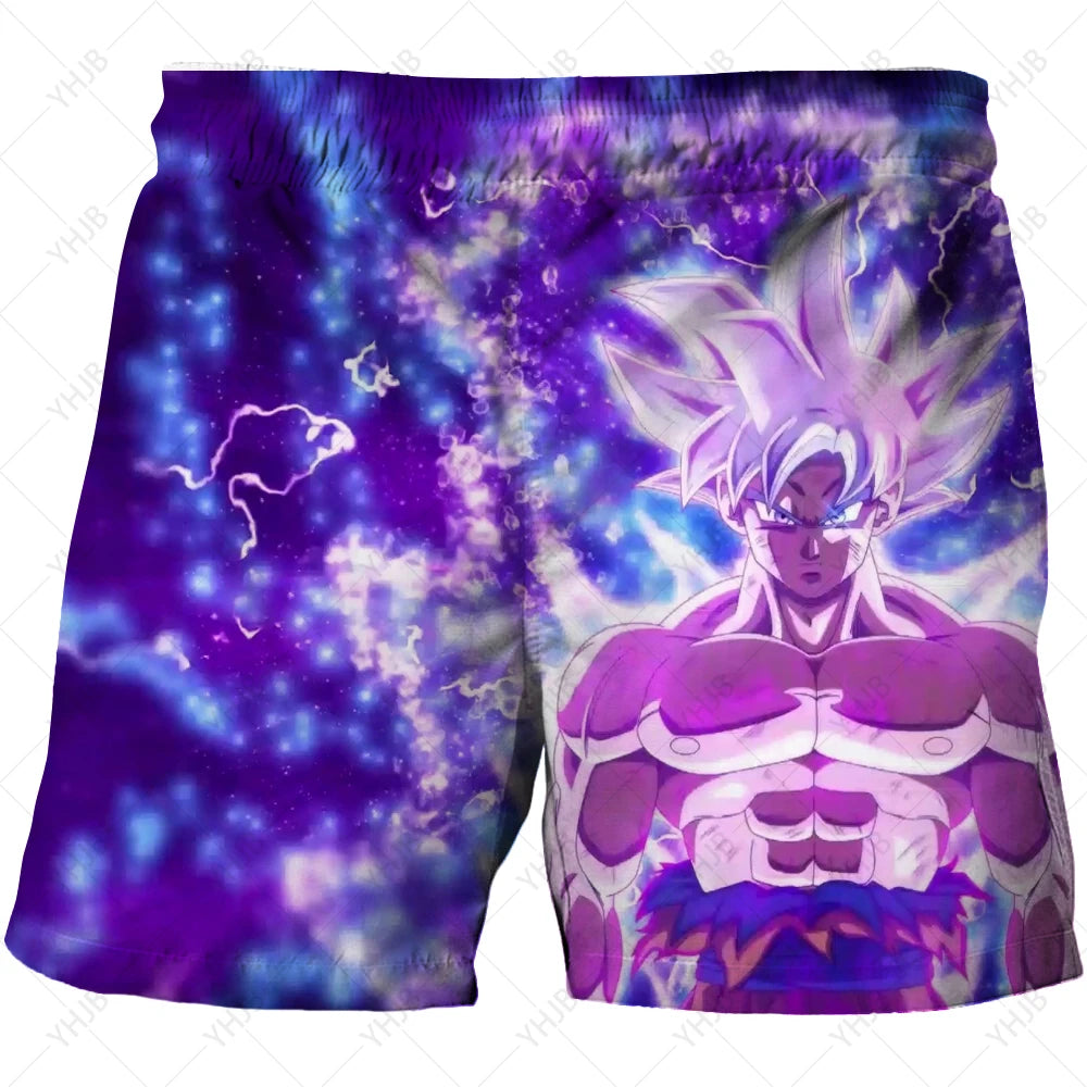 Dragon Ball Z Quick-Dry Swim Shorts – Cool Summer Beachwear