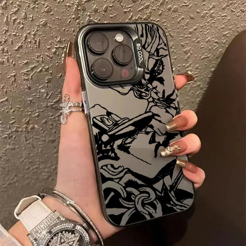 JoJos Bizarre Adventure Art Coque For Apple iPhone 16e 16 14 15 13 11 Pro Max Case 15 Plus 12 13 Mini 16e Shockproof Phone Cover