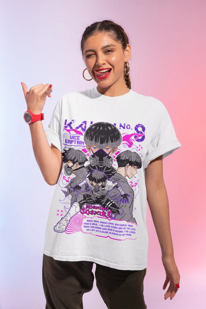 Kaiju No. 8 Unisex Graphic T-Shirt – Anime Fan Cotton Tee All Sizes